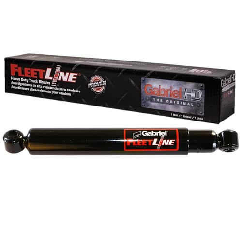 Image of Gabriel 83137 FleetLine HD Truck Rear Shocks Fits Autocar; Blue Bird; Caterpillar; Isuzu; Kenworth; Volvo, SAF Holland; OEM# 47902-24, 60665-003, 60670-005, 59057-001, 671007
