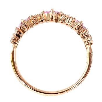 Amazon | 本物サマンサティアラサファイアダイヤモンドリング