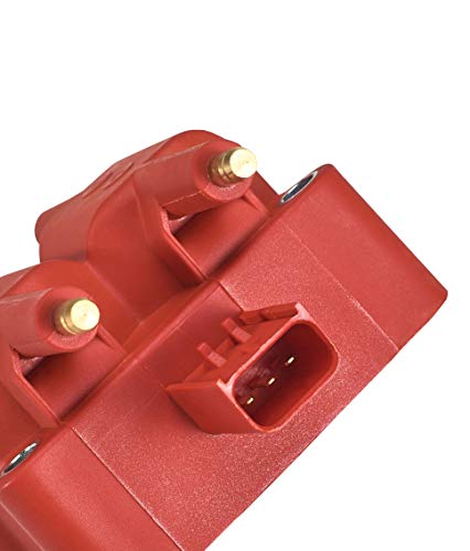 Ena Direct Ignition Coil Pack Compatible With Chrysler Dodge Jeep Mitsubishi Plymouth L4 V10 8.0L 8.3L #TOP1