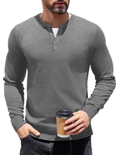 Henley homme Coofandy la solution anti-transpiration pour rester frais et élégant