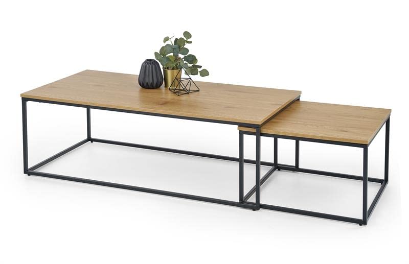 Banco de metal SKALA de diseño loft industrial con acabados premium