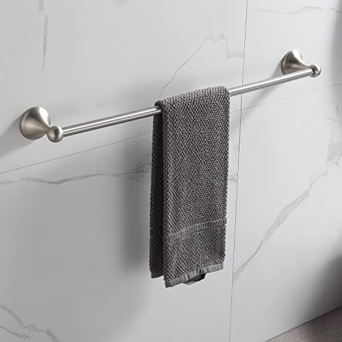 BGL Bathroom Accessory Set, Brushed Nickel Adjustable Expandable Towel Bar 4-Piece Bathroom Hardware Set Wall Mounted by BGL - Image 6