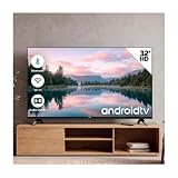 CUORY Smart TV 32 Pulgadas HD DLED Android 12, Pantalla 1366 x 768, Bluetooth, HDMI, USB, Dolby Atmos, Modo Gaming, Diseño de Marco Delgado, Color...