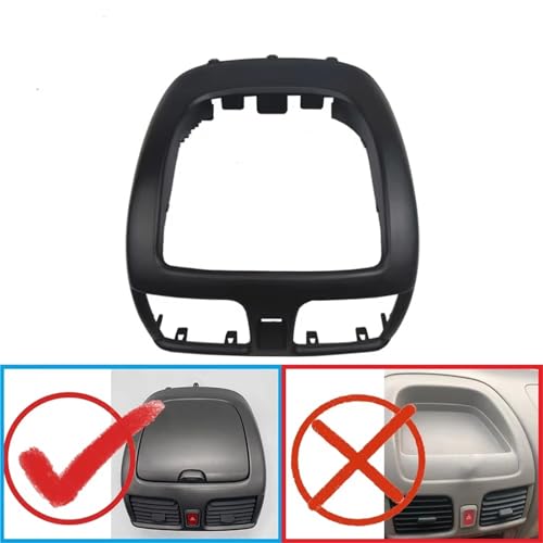 Rejilla de salida de aire para coche compatible con Nissan Sentra 2000-2006, repuesto OEM 5