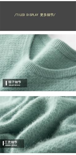 Men's Slim Fit Knitted Sweater Round Neck Long Sleeve Pullover Men's Long Sleeve Pullover Jumper2