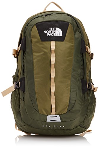 olive green north face backpack