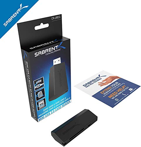 Sabrent CR-UMSS Superspeed 2 Slot Usb 3.0 Flash Memory Card Reader thumb #8