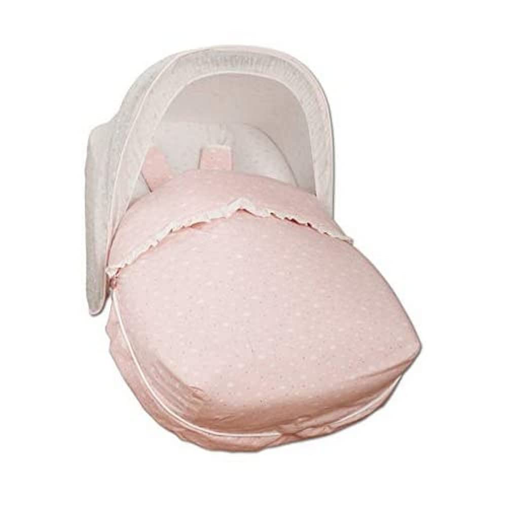Babyline Sacco Nanna Gruppo 0 Con Cappottina E Copriimbracatura | Colore Dolce Rosa | Sacco A Pelo Neonato 3000665 - 6