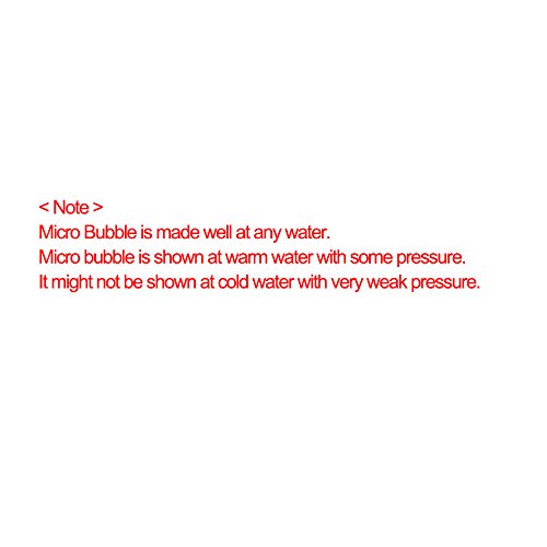 Frelle Microbubble Bubbler White Showerhead #TOP1