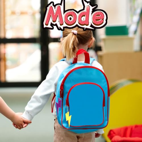 Xuigort 10 Stücke Reflektoren Anhänger Kinder, Schulranzen Reflektor Anhänger Schlüsselanhänger, Erwachsene, Reflektoren Schulranzen, für Schultaschen, Kleidung, Schlüssel, Schulranzen, Fahrrad