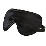 OOSilk 19mm Mulberry Silk Sleep Mask, Black