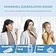 FEELLIFE Inhalationsgerät Kinder Inhalator Erwachsene Inhaliergerät Kinder Vernebler Inhaliergerät Inhalationsgerät Erwachsene Baby mit AIMESH Deutscher KI-Chip Leiser Zerstäuber AEROGO-2025 (Grün)