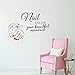 Elegant Nail Salon Wall Decal - Removable PVC Sticker Featuring Manicure Hands, Nail Polish, and Beauty Quote - Perfect for Nail Spa, Beauty Salon, or Makeup Room Decor - 22