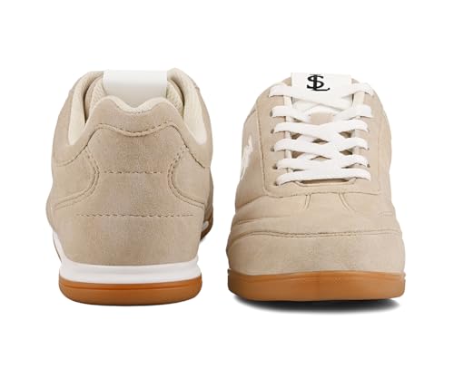 Image of LOUIS STITCH Women's Casual Lightweight Sneakers | Ortholite Cushioned Comfort | Dual-Color TPR Sole | Lightweight & Comfortable Casual Lace-Up Shoes | LSD-SNK-NBL & DNM
