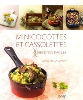 Paperback "minicocottes et cassolettes ; 30 recettes faciles" [French] Book