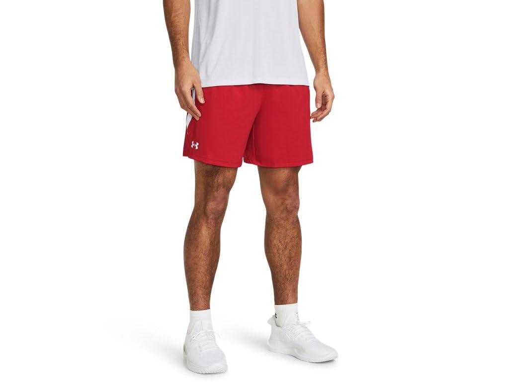 Under Armour - - Tech Vent 6-Zoll-Shorts für Herren, Kolorit Red (600), Größe: M x Regular