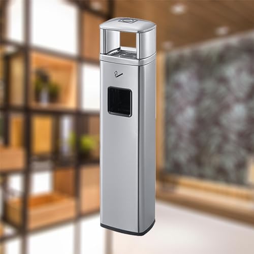 Botes de Basura Al Aire Libre de Columnas de Cenizas, Botes de Basura de Acero Inoxidable, Botes de Basura con Botes de Basura, Botes de Basura, Botes de Basura Comerciales, Botes de Basura Al Aire Li