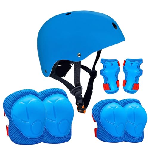 Casques pour enfants et ensemble de coudières pour éviter les blessures à vélo