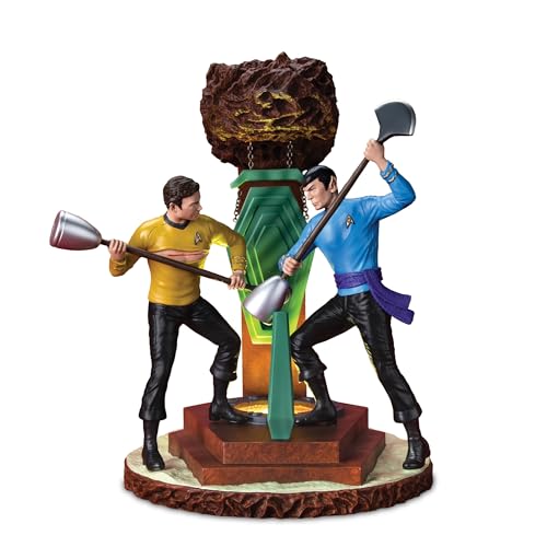 The Bradford Exchange Star Trek Amok Time Illuminating Masterpiece Sculpture