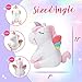 Athoinsu 12'' Light up Unicorn Stuffed Animal Soft Plush Toy with Colorful LED Night Lights Glowing Birthday Children's Day Gifts for Girls Toddler Kids Women Toys