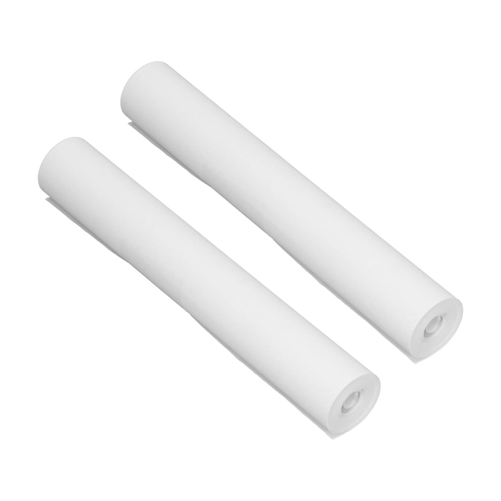 Biały Papier Termiczny A4 2 Rolki 210x30 mm do Drukarek Faktur Etykiet dla Biura Magazynu Papier Termalny