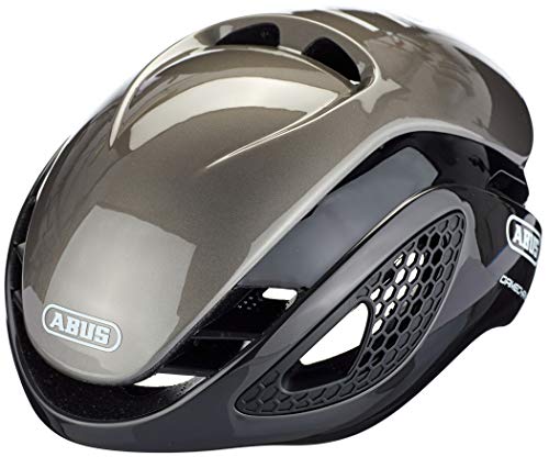 Abus Gamechanger Aero- Helm Fahrradhelm, Grau (dark grey), S (50-55 cm)