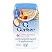 Gerber Baby Cereal Probiotic Oatmeal & Peach Apple Baby Cereal (Pack of 6)