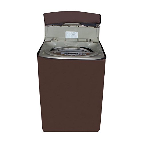 Stylista Washing Machine Cover Compatible for Samsung Fully Automatic Top Load Wa90J5710Sg 9Kg Coffee