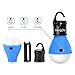 FengChi LED Camping Lantern, [3 Pack] Portable Outdoor Tent Light Emergency Bulb Light for Camping,Hurricane, Storm, Outage.