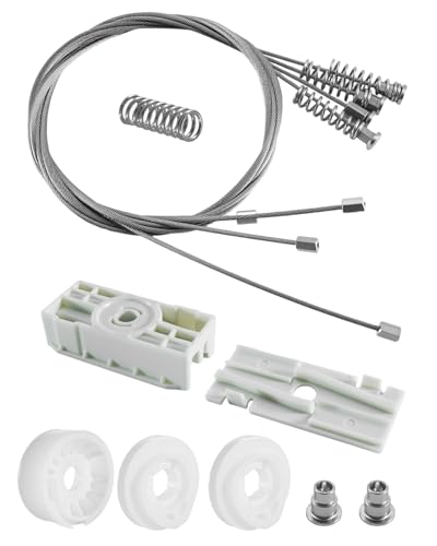 JUFWKO Rear Quarter Window Regulator Repair Kit Compatible with Ford