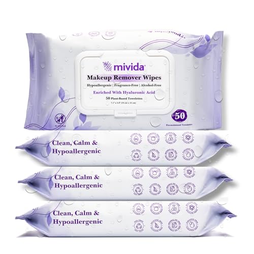 mivida Hypoallergenic Makeup Wipes