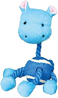 Trixie 4 Figuren mit Seil und Tennisball, Plüsch