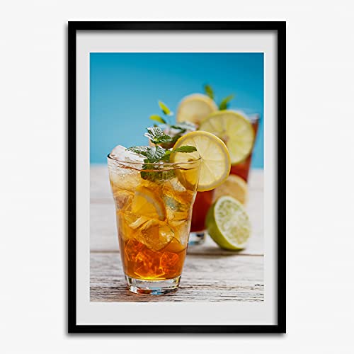 Photo Affiche 50x70 cm Tulup avec cadre en bois pour habiller un mur vide sans effort