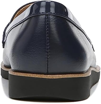 LifeStride Womens Zee Loafer, Navy Shiny, 8.5 Wide US | Image 6