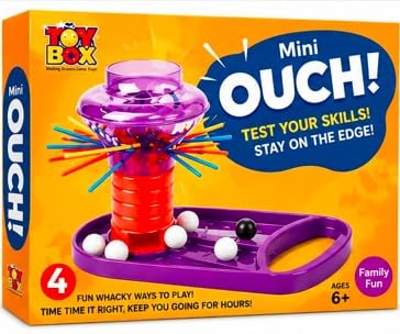 Mini OUCH! Skill-Based Marble and Sticks Game, for Ages 6+, Family Fun-image-2