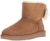 Hochwertige Qualität UGG Australia Damen Stiefeletten Fluff Bow Mini 1094967-CHE braun 573039