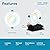 Sunco Lighting 6 Pack Recessed LED Lights Canless 4 Inch Eyeball Gimbal 12W, Selectable 2700K/3000K/3500K/4000K/5000K, Angled Directional Light with Jbox, Ultra Slim Dimmable, ETL.