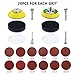 240pcs 2 Inch Sanding Discs Pad Kit, Sanding Pad Kit for Drill Grinder Rotary Tools with Backer Plate Shank and Soft Foam Buffering Pad Sandpaper Includes 80-3000 Grit Drill Sanding Attachment
