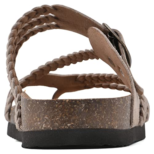 Image of White Mountain Women's Hayleigh Braided Footbed Sandal