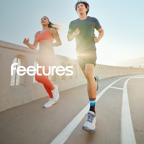 Image of Feetures Elite Light Cushion Mini Crew Sock - Sport Sock with Targeted Compression
