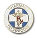 EMI Pharmacy Technician Round Emblem Pin
