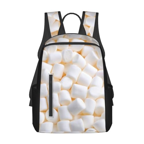 QeaoDe Marshmallow Casual Backpack for Men & Women