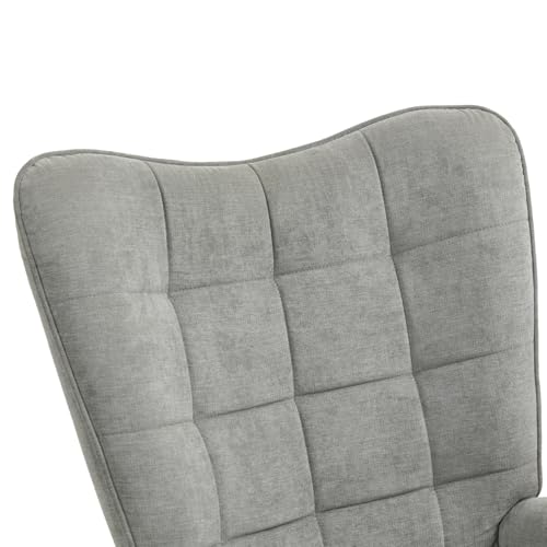 MEUBLE Cosy XXL-Sessel im skandinavischen Design Großer Polstersessel aus Stoff mit Hoher Rückenlehne und Armlehnen