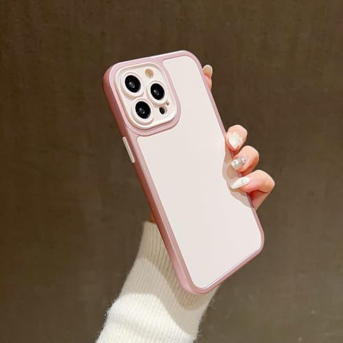 Coque iPhone 12 Pro mate antichoc rose : protégez votre objectif photo des rayures