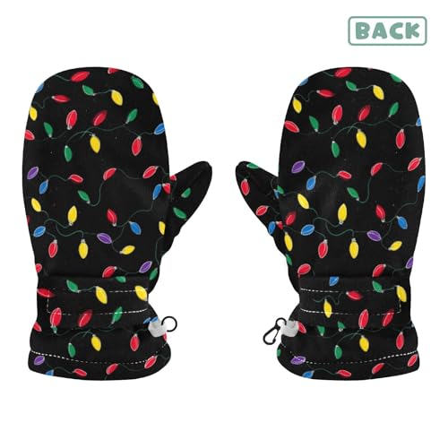 Image of Plaaee Early 1990s Pattern Kids Glove Warm Mitten Winter Favor for Toddler Boys and Girls Children Cold Weather Gloves