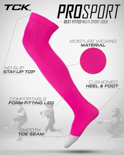 Image of Baseball Softball Over the Knee Socks Prosport | Durable Performance | Double Welt Top | Smooth Toe | Moisture Wicking