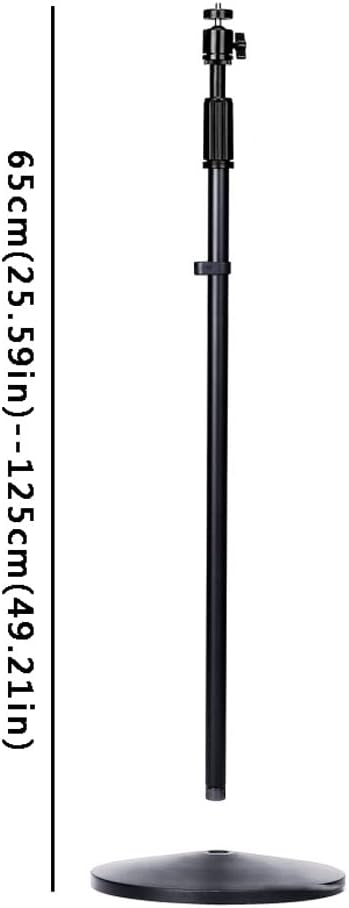 Projector Mounts Projector Floor Stand Mini Projector Stand Retractable Folding 38.58" to 66.92" Portable Mobile Home Office Meeting (Color : Black)
