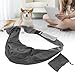 Depisuta Dog Carrier Sling, Adjustable Shoulder Strap Puppy Carrier Purse, Breathable Mesh Bag Crossbody Satchel Dog Purse with Pocket for Puppy Cat, for Outdoor, Traveling, (Dark