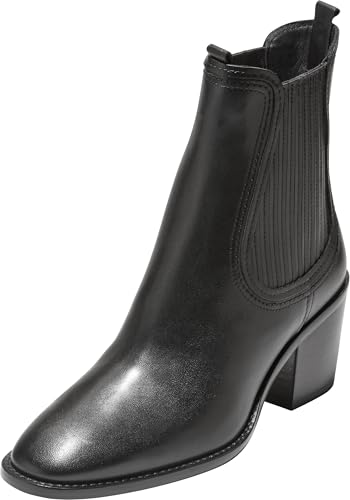 Cole Haan Women's Janelle Chelsea Bootie Boot, Black Ltr, 4.5 UK