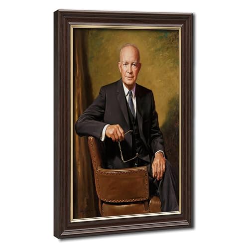 Toile D Eisenhower pour décoration murale bureau et espace étude cosy